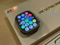 IWO HK ULTRA ONE 4G CHIP WIFI NFC Tela Amoled HD Android Play Store Câmera 32Gb Memória GPS Integrado + 04 BRINDES