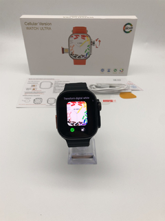Imagem do IWO CDS9 ULTRA 2 49mm 4G CHIP WIFI NFC Câmera Giratória 180° Tela Amoled HD Android Play Store 32Gb Memória GPS Integrado + 04 BRINDES