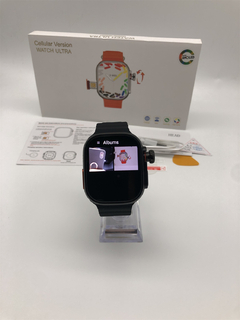 IWO CDS9 ULTRA 2 49mm 4G CHIP WIFI NFC Câmera Giratória 180° Tela Amoled HD Android Play Store 32Gb Memória GPS Integrado + 04 BRINDES na internet