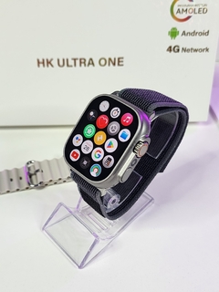 IWO HK ULTRA ONE 4G CHIP WIFI NFC Tela Amoled HD Android Play Store Câmera 32Gb Memória GPS Integrado + 04 BRINDES na internet