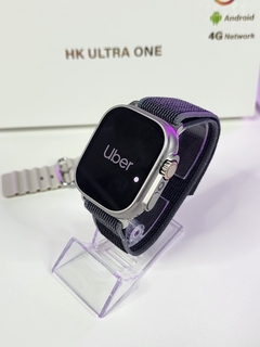 Imagem do IWO HK ULTRA ONE 4G CHIP WIFI NFC Tela Amoled HD Android Play Store Câmera 32Gb Memória GPS Integrado + 04 BRINDES