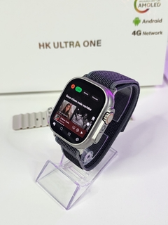 IWO HK ULTRA ONE 4G CHIP WIFI NFC Tela Amoled HD Android Play Store Câmera 32Gb Memória GPS Integrado + 04 BRINDES na internet