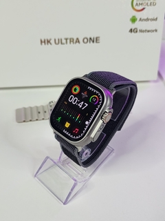 IWO HK ULTRA ONE 4G CHIP WIFI NFC Tela Amoled HD Android Play Store Câmera 32Gb Memória GPS Integrado + 04 BRINDES