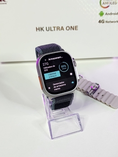 IWO HK ULTRA ONE 4G CHIP WIFI NFC Tela Amoled HD Android Play Store Câmera 32Gb Memória GPS Integrado + 04 BRINDES na internet