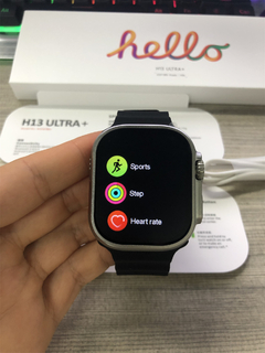 HELLO H13 ULTRA PLUS 49mm Watch OS 10 NFC 1Gb Memória interna Tela GIGANTE HD + BRINDES na internet