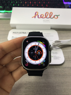 HELLO H13 ULTRA PLUS 49mm Watch OS 10 NFC 1Gb Memória interna Tela GIGANTE HD + BRINDES - loja online