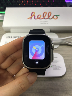 HELLO H13 ULTRA PLUS 49mm Watch OS 10 NFC 1Gb Memória interna Tela GIGANTE HD + BRINDES na internet