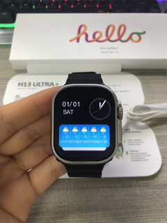 HELLO H13 ULTRA PLUS 49mm Watch OS 10 NFC 1Gb Memória interna Tela GIGANTE HD + BRINDES - comprar online