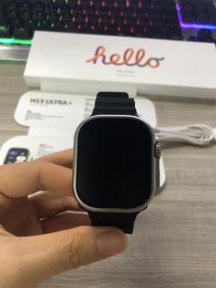 Imagem do HELLO H13 ULTRA PLUS 49mm Watch OS 10 NFC 1Gb Memória interna Tela GIGANTE HD + BRINDES