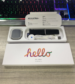 HELLO H13 ULTRA PLUS 49mm Watch OS 10 NFC 1Gb Memória interna Tela GIGANTE HD + BRINDES