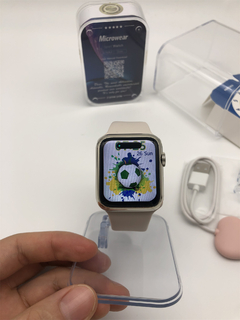 Imagem do IWO WATCH X MINI SÉRIE 9 38MM NFC, MICRO OS 10, ILHA DINÂMICA, BÚSSOLA, FUNÇÃO 02 TOQUES, CHAT GPT, TELA HD + BRINDES