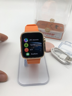 Imagem do IWO ULTRA 3 MINI 39MM NFC, MICRO OS 10, ILHA DINÂMICA, BÚSSOLA, FUNÇÃO 02 TOQUES, CHAT GPT, TELA HD + BRINDES