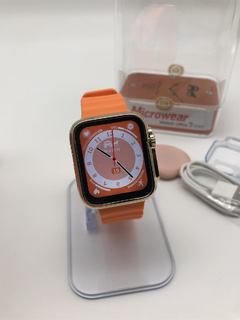 IWO ULTRA 3 MINI 39MM NFC, MICRO OS 10, ILHA DINÂMICA, BÚSSOLA, FUNÇÃO 02 TOQUES, CHAT GPT, TELA HD + BRINDES