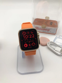 IWO ULTRA 3 MINI 39MM NFC, MICRO OS 10, ILHA DINÂMICA, BÚSSOLA, FUNÇÃO 02 TOQUES, CHAT GPT, TELA HD + BRINDES