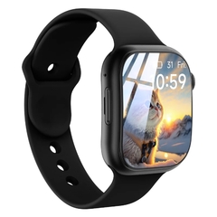 IWO JC01 SÉRIE 9 49mm 4G CHIP WIFI NFC Tela CURVA Amoled HD Android Play Store 16/32/64Gb Memória Câmera GPS Integrado + 04 BRINDES