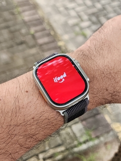 IWO JC02 ULTRA 2 49mm 4G CHIP WIFI NFC Tela CURVA Amoled HD Android Play Store 32/64Gb Memória Câmera GPS Integrado + 04 BRINDES