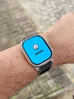 Imagem do IWO JC02 ULTRA 2 49mm 4G CHIP WIFI NFC Tela CURVA Amoled HD Android Play Store 32/64Gb Memória Câmera GPS Integrado + 04 BRINDES