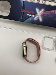 IWO WATCH X SÉRIE 9 45MM Á PROVA D'ÁGUA, NFC, 2GB MEMÓRIA, TELA AMOLED HD 2.09", CHATGPT, DOUBLE TOQUE, MICRO OS 10 + BRINDES na internet