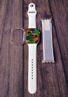 IWO WATCH X SÉRIE 9 45MM Á PROVA D'ÁGUA, NFC, 2GB MEMÓRIA, TELA AMOLED HD 2.09", CHATGPT, DOUBLE TOQUE, MICRO OS 10 + BRINDES na internet