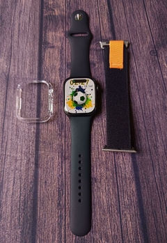 IWO WATCH X SÉRIE 9 45MM Á PROVA D'ÁGUA, NFC, 2GB MEMÓRIA, TELA AMOLED HD 2.09", CHATGPT, DOUBLE TOQUE, MICRO OS 10 + BRINDES - comprar online