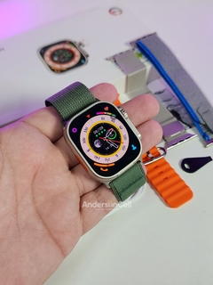 IWO DW99 ULTRA 2 49mm 4G CHIP WIFI NFC Câmera Giratória 180 Tela Amoled HD Android Play Store 32/64Gb Memória GPS Integrado + 04 BRINDES - comprar online