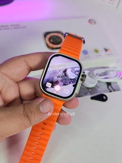 IWO DW99 ULTRA 2 49mm 4G CHIP WIFI NFC Câmera Giratória 180 Tela Amoled HD Android Play Store 32/64Gb Memória GPS Integrado + 04 BRINDES - AndersonCell Oficial
