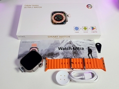 IWO DW99 ULTRA 2 49mm 4G CHIP WIFI NFC Câmera Giratória 180 Tela Amoled HD Android Play Store 32/64Gb Memória GPS Integrado + 04 BRINDES