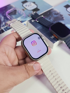 IWO ULTRA AI 3 5G 49mm CHIP WIFI NFC Câmera Giratória 180° Tela Amoled HD Android Play Store 16/32/64Gb Memória GPS Integrado + 05 BRINDES - loja online