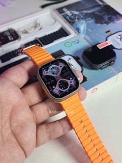 IWO ULTRA AI 3 5G 49mm CHIP WIFI NFC Câmera Giratória 180° Tela Amoled HD Android Play Store 16/32/64Gb Memória GPS Integrado + 05 BRINDES - AndersonCell Oficial