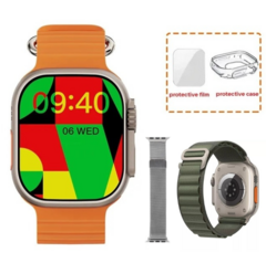 IWO W69 ULTRA PLUS 49mm 2Gb MEMÓRIA Tela 2.2" Amoled HD NFC BÚSSOLA GPS Tracking + BRINDES na internet