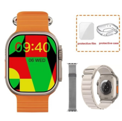 IWO W69 ULTRA PLUS 49mm 2Gb MEMÓRIA Tela 2.2" Amoled HD NFC BÚSSOLA GPS Tracking + BRINDES