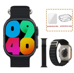 IWO W69 ULTRA PLUS 49mm 2Gb MEMÓRIA Tela 2.2" Amoled HD NFC BÚSSOLA GPS Tracking + BRINDES - comprar online