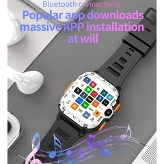 Smartwatch PGD 51mm 4G CHIP WIFI NFC Câmera Dupla Frontal e Lateral Tela HD Android Play Store 16/64Gb Memória GPS INTEGRADO + 02 BRINDES - loja online