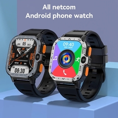 Imagem do Smartwatch PGD 51mm 4G CHIP WIFI NFC Câmera Dupla Frontal e Lateral Tela HD Android Play Store 16/64Gb Memória GPS INTEGRADO + 02 BRINDES