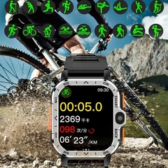 Smartwatch PGD 51mm 4G CHIP WIFI NFC Câmera Dupla Frontal e Lateral Tela HD Android Play Store 16/64Gb Memória GPS INTEGRADO + 02 BRINDES - comprar online