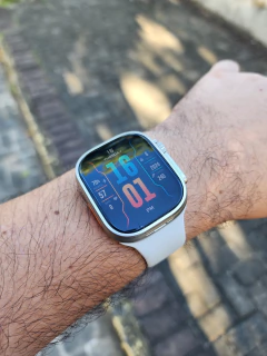 IWO JC02 ULTRA 2 49mm 4G CHIP WIFI NFC Tela CURVA Amoled HD Android Play Store 32/64Gb Memória Câmera GPS Integrado + 04 BRINDES na internet