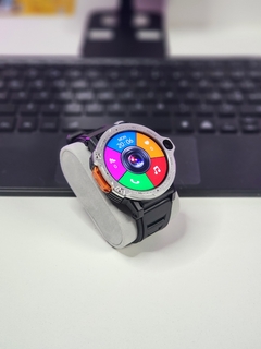 Smartwatch PG999 51mm 4G CHIP WIFI NFC Câmera Dupla Frontal e Lateral Tela HD Android Play Store 16/64Gb Memória GPS INTEGRADO + 02 BRINDES - comprar online