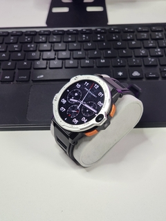 Imagem do Smartwatch PG999 51mm 4G CHIP WIFI NFC Câmera Dupla Frontal e Lateral Tela HD Android Play Store 16/64Gb Memória GPS INTEGRADO + 02 BRINDES