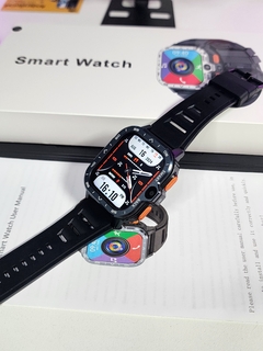 Smartwatch PGD 51mm 4G CHIP WIFI NFC Câmera Dupla Frontal e Lateral Tela HD Android Play Store 16/64Gb Memória GPS INTEGRADO + 02 BRINDES - comprar online