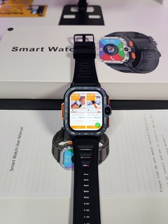 Smartwatch PGD 51mm 4G CHIP WIFI NFC Câmera Dupla Frontal e Lateral Tela HD Android Play Store 16/64Gb Memória GPS INTEGRADO + 02 BRINDES na internet