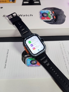 Smartwatch PGD 51mm 4G CHIP WIFI NFC Câmera Dupla Frontal e Lateral Tela HD Android Play Store 16/64Gb Memória GPS INTEGRADO + 02 BRINDES - comprar online