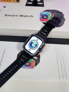 Smartwatch PGD 51mm 4G CHIP WIFI NFC Câmera Dupla Frontal e Lateral Tela HD Android Play Store 16/64Gb Memória GPS INTEGRADO + 02 BRINDES - comprar online