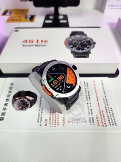Smartwatch PG999 51mm 4G CHIP WIFI NFC Câmera Dupla Frontal e Lateral Tela HD Android Play Store 16/64Gb Memória GPS INTEGRADO + 02 BRINDES - AndersonCell Oficial