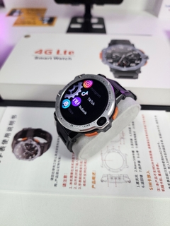 Smartwatch PG999 51mm 4G CHIP WIFI NFC Câmera Dupla Frontal e Lateral Tela HD Android Play Store 16/64Gb Memória GPS INTEGRADO + 02 BRINDES - loja online