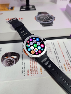 Smartwatch PG999 51mm 4G CHIP WIFI NFC Câmera Dupla Frontal e Lateral Tela HD Android Play Store 16/64Gb Memória GPS INTEGRADO + 02 BRINDES na internet