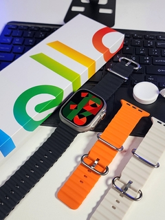 HELLO WATCH 3 PLUS 2° GER 2024 49MM 1:1 ULTRA 2 TELA AMOLED HD 4GB DE MEMÓRIA NFC WATCH OS 10 + 06 BRINDES - loja online