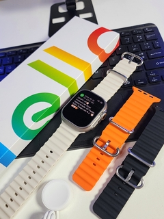 HELLO WATCH 3 PLUS 2° GER 2024 49MM 1:1 ULTRA 2 TELA AMOLED HD 4GB DE MEMÓRIA NFC WATCH OS 10 + 06 BRINDES