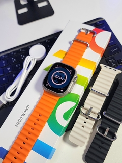 HELLO WATCH 3 PLUS 2° GER 2024 49MM 1:1 ULTRA 2 TELA AMOLED HD 4GB DE MEMÓRIA NFC WATCH OS 10 + 06 BRINDES - loja online