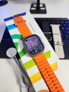 HELLO WATCH 3 PLUS 2° GER 2024 49MM 1:1 ULTRA 2 TELA AMOLED HD 4GB DE MEMÓRIA NFC WATCH OS 10 + 06 BRINDES na internet