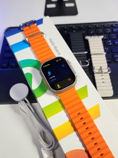 HELLO WATCH 3 PLUS 2° GER 2024 49MM 1:1 ULTRA 2 TELA AMOLED HD 4GB DE MEMÓRIA NFC WATCH OS 10 + 06 BRINDES - loja online